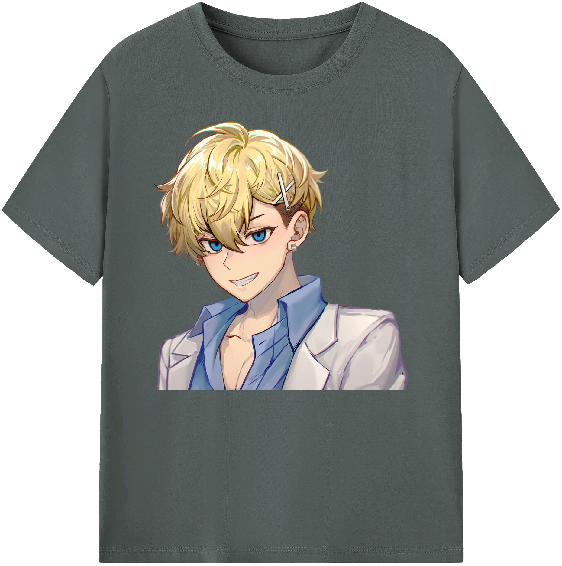 （画像用） 東京リベンジャーズ Tokyo Revengers 綿100％ メンズ半袖Tシャツ｜肌触りやわらか＆通気性